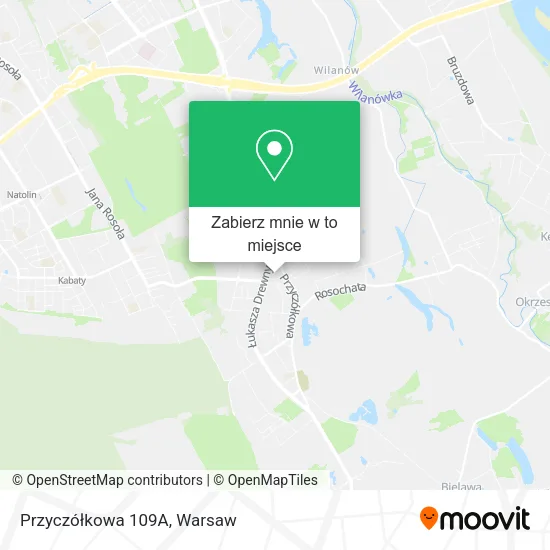Mapa Przyczółkowa 109A