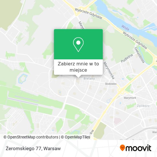 Mapa Żeromskiego 77