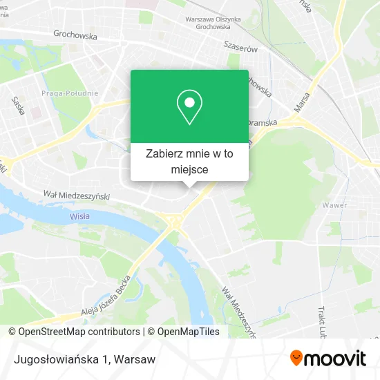 Mapa Jugosłowiańska 1