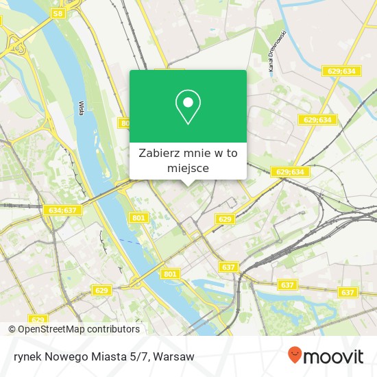 Mapa rynek Nowego Miasta 5/7