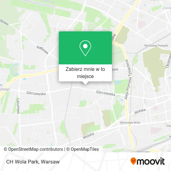 Mapa CH Wola Park