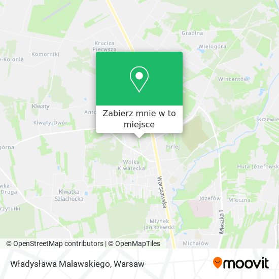 Mapa Władysława Malawskiego