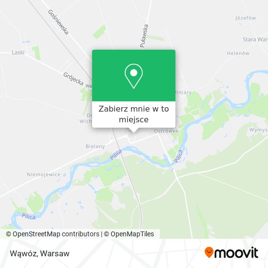 Mapa Wąwóz