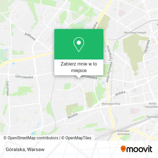 Mapa Góralska