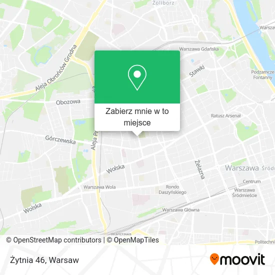 Mapa Żytnia 46