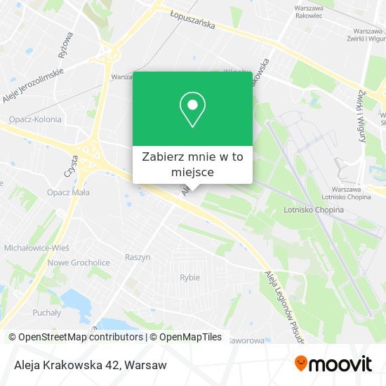 Mapa Aleja Krakowska 42