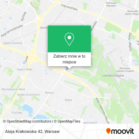 Mapa Aleja Krakowska 42