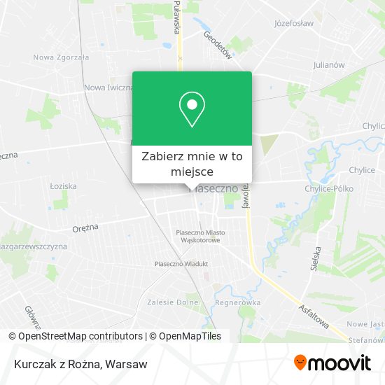 Mapa Kurczak z Rożna