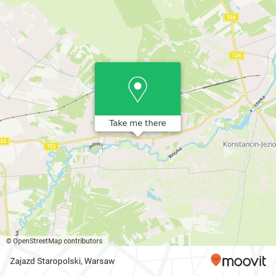 Mapa Zajazd Staropolski