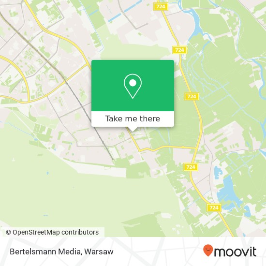 Mapa Bertelsmann Media