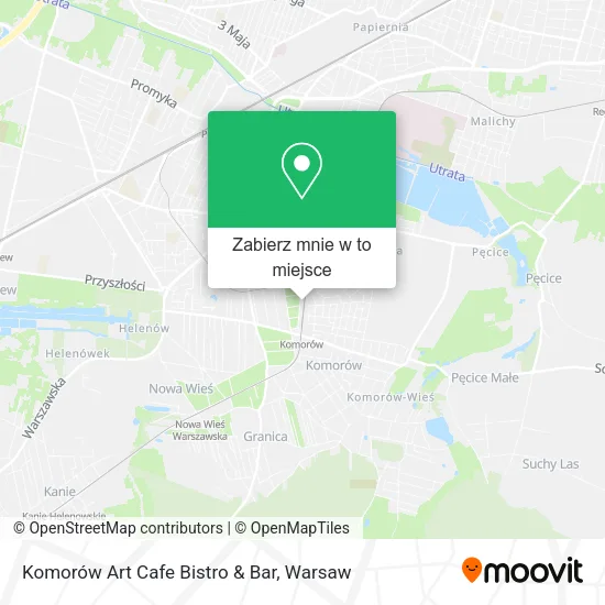 Mapa Komorów Art Cafe Bistro & Bar