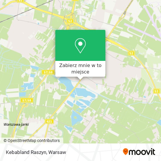 Mapa Kebabland Raszyn