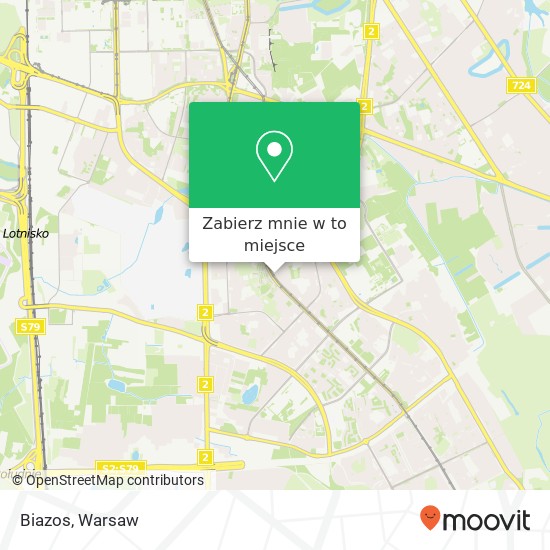 Mapa Biazos, aleja Komisji Edukacji Narodowej 96 02-777 Warszawa