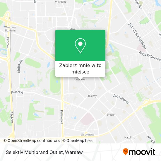 Mapa Selektiv Multibrand Outlet