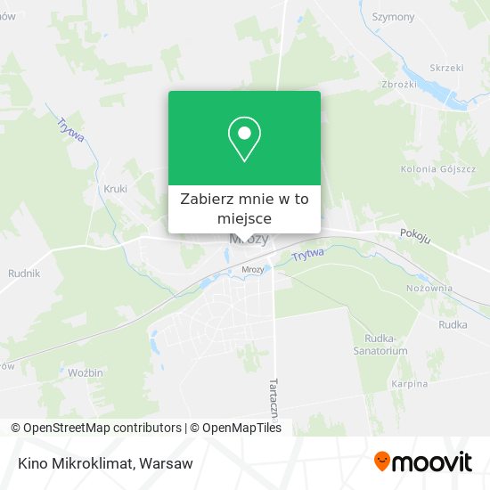 Mapa Kino Mikroklimat