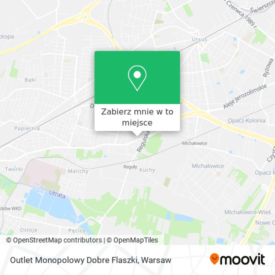 Mapa Outlet Monopolowy Dobre Flaszki