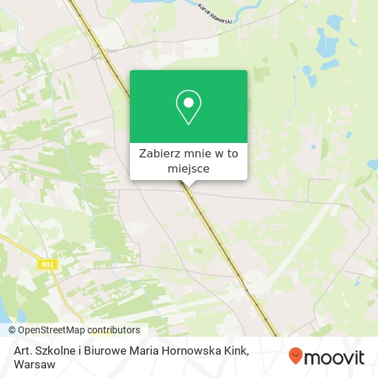 Mapa Art. Szkolne i Biurowe Maria Hornowska Kink