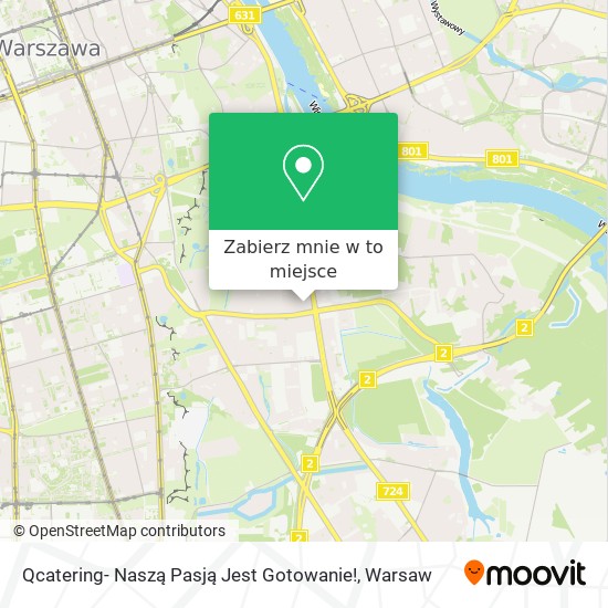 Mapa Qcatering- Naszą Pasją Jest Gotowanie!