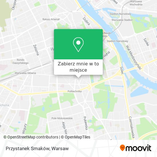 Mapa Przystanek Smaków