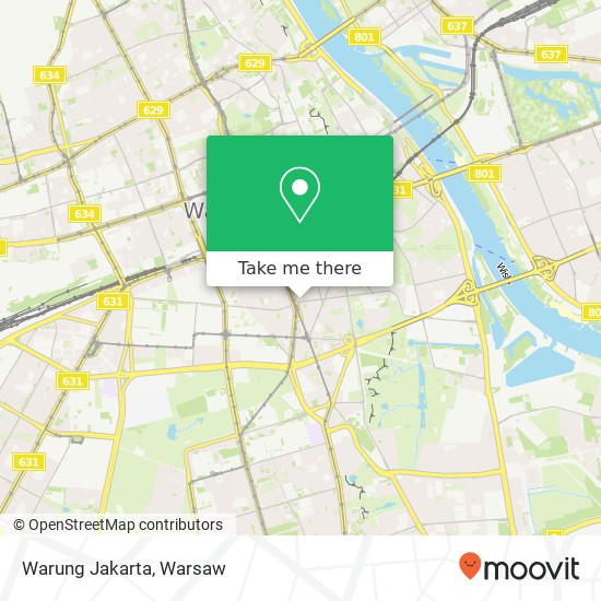 Mapa Warung Jakarta, ulica Piekna 28 / 34 00-549 Warszawa