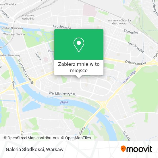 Mapa Galeria Słodkości