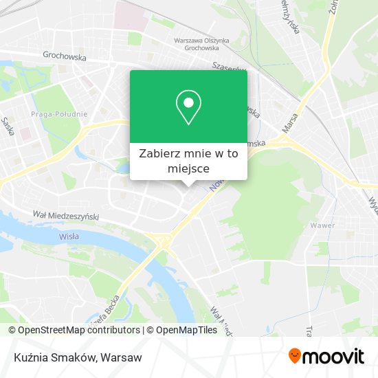 Mapa Kuźnia Smaków