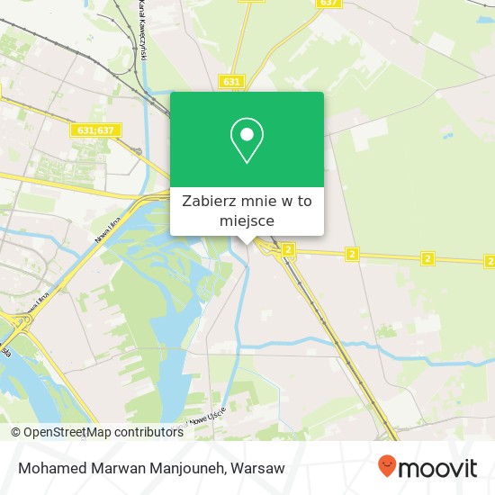 Mapa Mohamed Marwan Manjouneh, trakt Lubelski 410 04-686 Warszawa