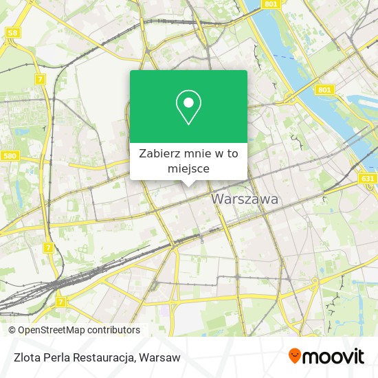 Mapa Zlota Perla Restauracja