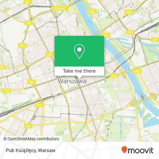 Mapa Pub Książęcy