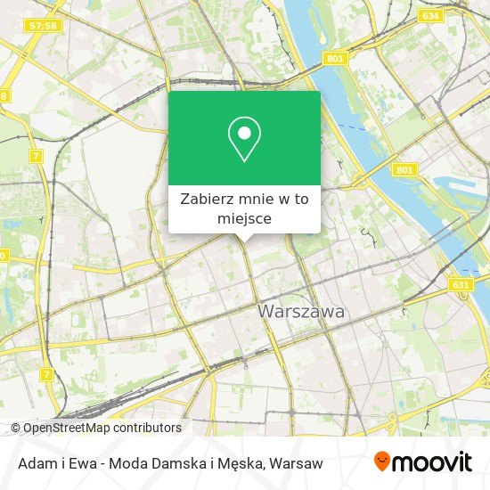 Mapa Adam i Ewa - Moda Damska i Męska