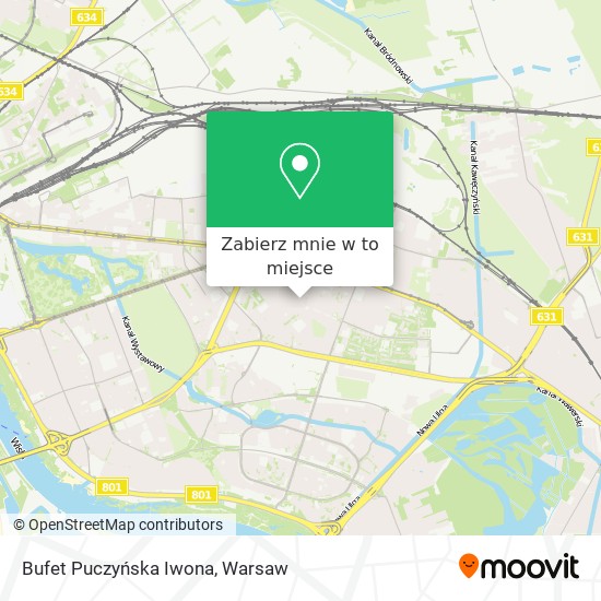 Mapa Bufet Puczyńska Iwona