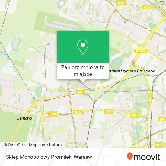 Mapa Sklep Monopolowy Promilek