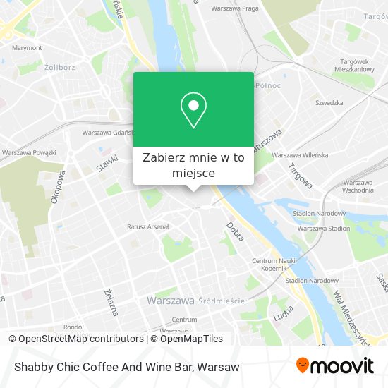 Mapa Shabby Chic Coffee And Wine Bar