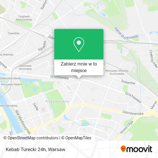 Mapa Kebab Turecki 24h