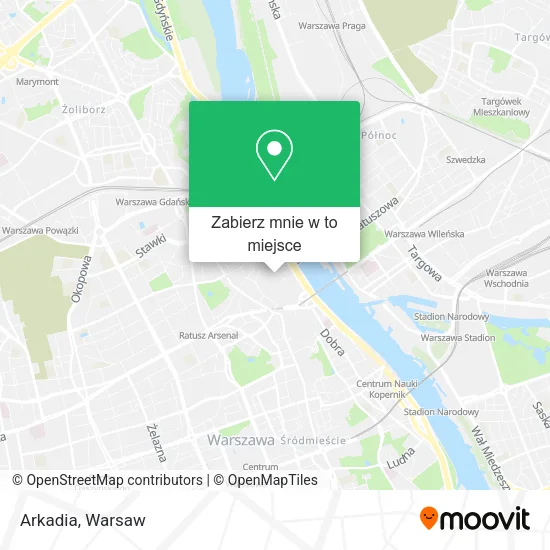 Mapa Arkadia