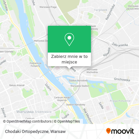 Mapa Chodaki Ortopedyczne