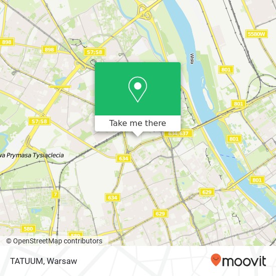 Mapa TATUUM, aleja Jana Pawla II 82 00-001 Warszawa