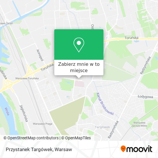 Mapa Przystanek Targówek