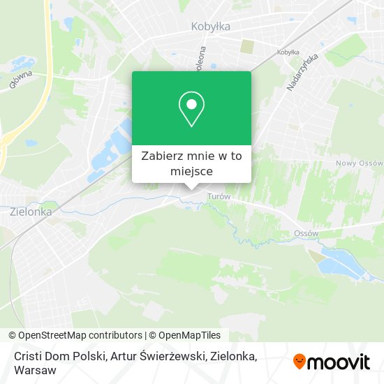 Mapa Cristi Dom Polski, Artur Świerżewski, Zielonka