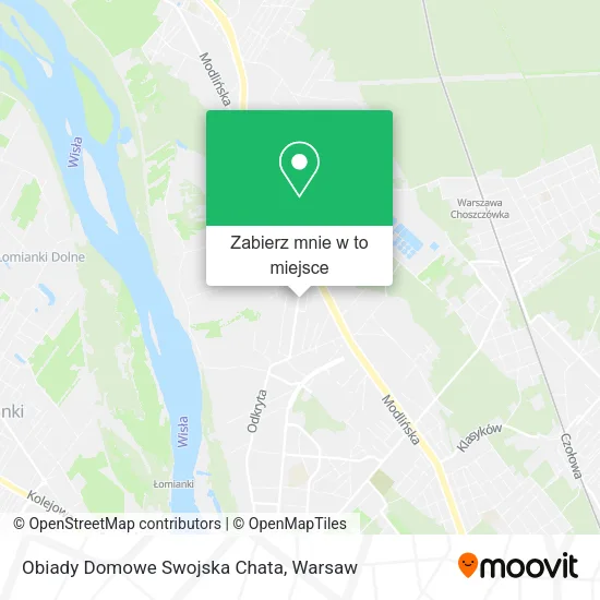 Mapa Obiady Domowe Swojska Chata