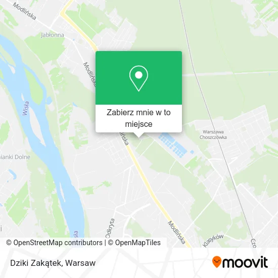 Mapa Dziki Zakątek