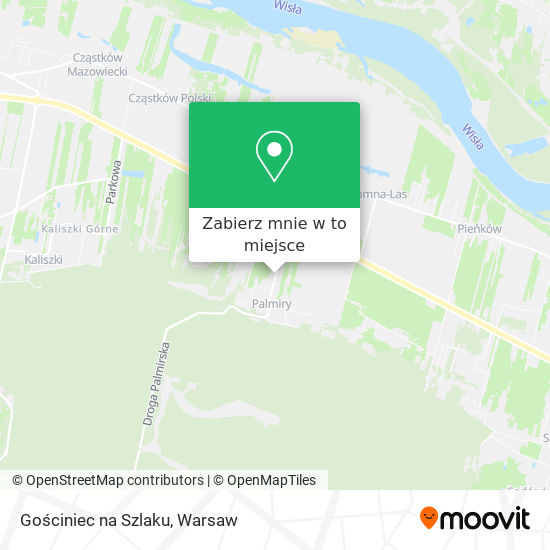 Mapa Gościniec na Szlaku