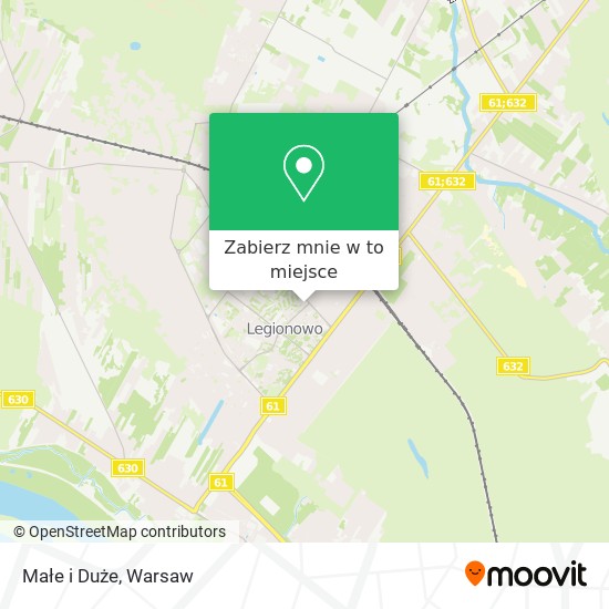 Mapa Małe i Duże