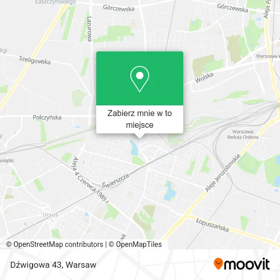 Mapa Dźwigowa 43