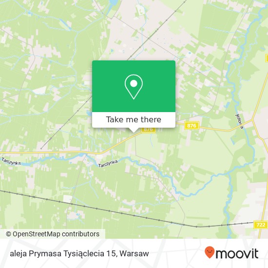 Mapa aleja Prymasa Tysiąclecia 15