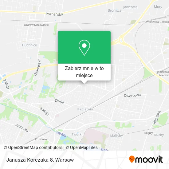 Mapa Janusza Korczaka 8