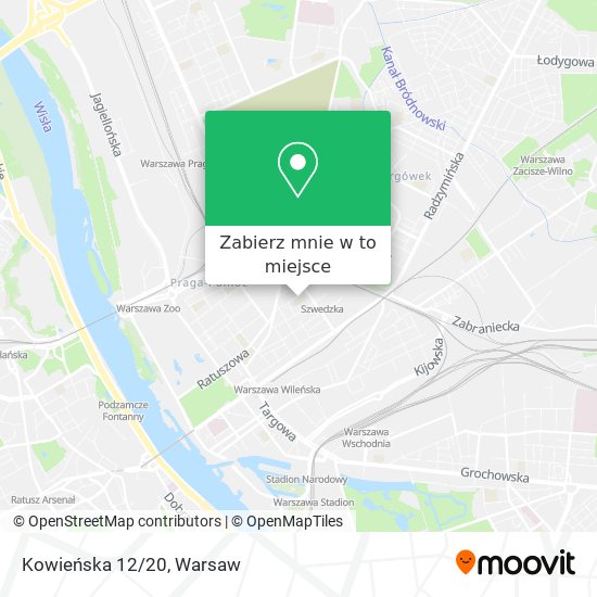 Mapa Kowieńska 12/20