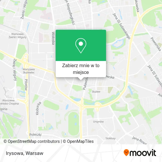 Mapa Irysowa