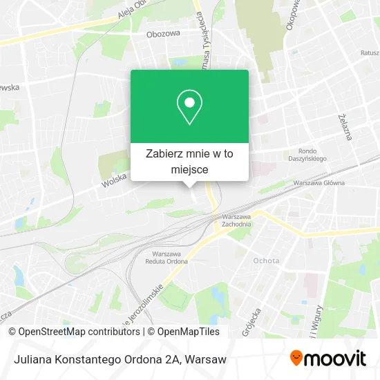 Mapa Juliana Konstantego Ordona 2A