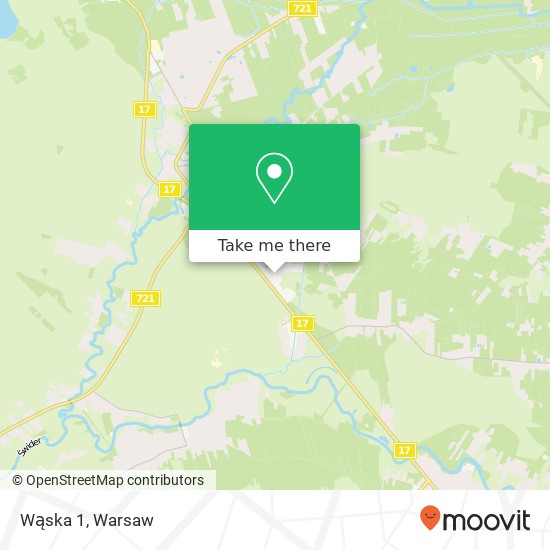 Mapa Wąska 1